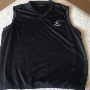 Nike Black Golf Vest